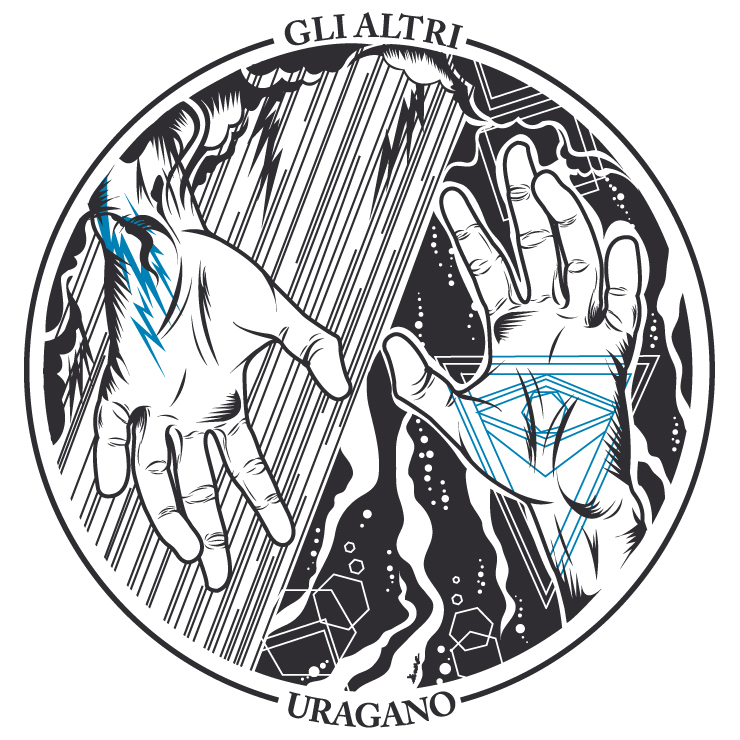Cover: Gli Altri / Uragano – Split 2 - fanzine